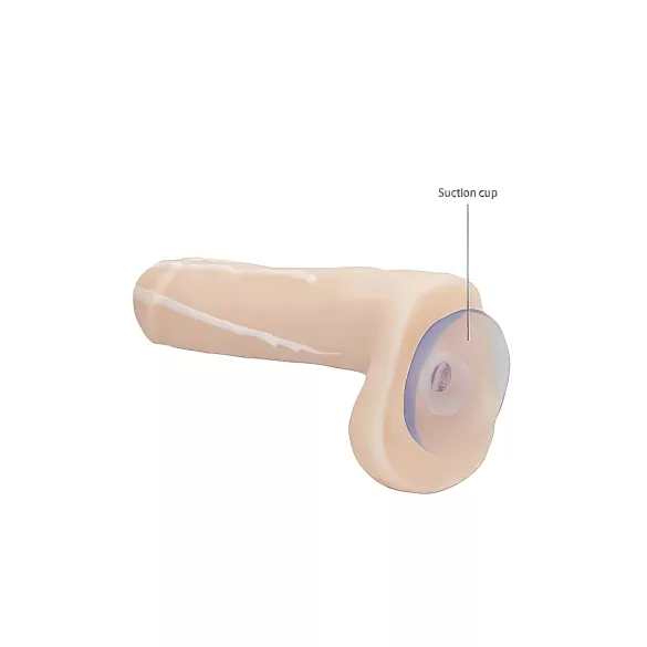 S-Line - Dicky Cum - seeb peenise ja munanditega - naturaalne (250 g)