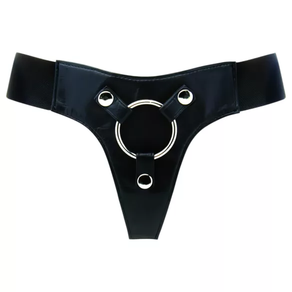 RealRock Elastic - aluspüksid strap-onile - must