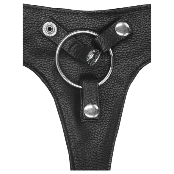 RealRock Elastic - aluspüksid strap-onile - must