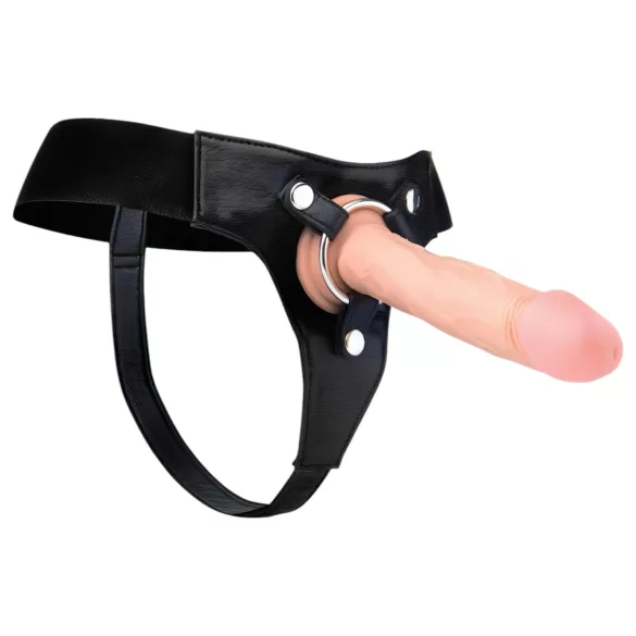 RealRock Elastic - aluspüksid strap-onile - must
