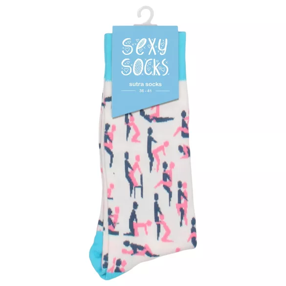 S-Line Sexy Socks - puuvillased sokid - kama sutra muster