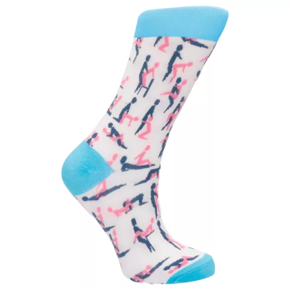 S-Line Sexy Socks - puuvillased sokid - kama sutra muster
