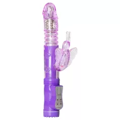 Easytoys Butterfly - pöörlev tõukevibraator - lilla
