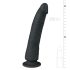 Easytoys - dildoga iminapaga - silikoon - must - 21 cm
