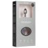 Easytoys Fox NO5 - metallist anaalpunnus rebasabaga (hõbedane-hõbedane)
