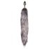 Easytoys Fox NO5 - metallist anaalpunnus rebasabaga (hõbedane-hõbedane)