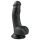Easytoys - iminapaga munandiga dildo (15cm) - must