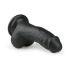 Easytoys - iminapaga munandiga dildo (15cm) - must