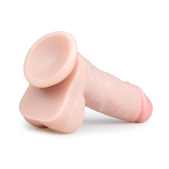 Easytoys - dildoga munanditega iminapaga - 17,5 cm - naturaalne