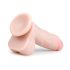 Easytoys - iminapaga munandikujuline dildo (17,5 cm) - naturaalne