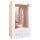 Easytoys - iminapaga, munanditega dildo (22,5 cm) - naturaalne