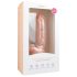Easytoys - iminapaga, munanditega dildo (22,5 cm) - naturaalne