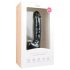 Easytoys - iminapaga dildos munanditega (22,5cm) - must