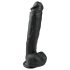 Easytoys - imemisega suur must dildo (26,5cm)