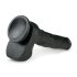 Easytoys - iminapaga, suur munanditega dildo (29,5cm) - must