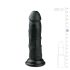 Easytoys - iminapaga elutru dildos (15,5 cm) - musta