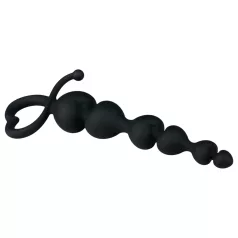 EasyToys - helmestega anaaldildo (must)