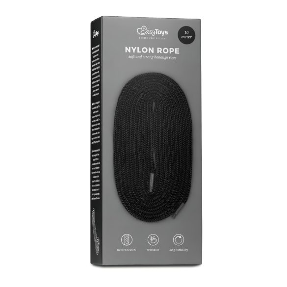 Easytoys - bondage köis - 10 m - must
