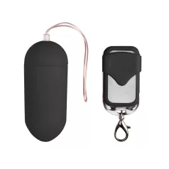 Easytoys - juhtmevaba vibro muna - must