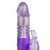 Easytoys Bunny - tõukav-pöörlev vibraator (lilla)