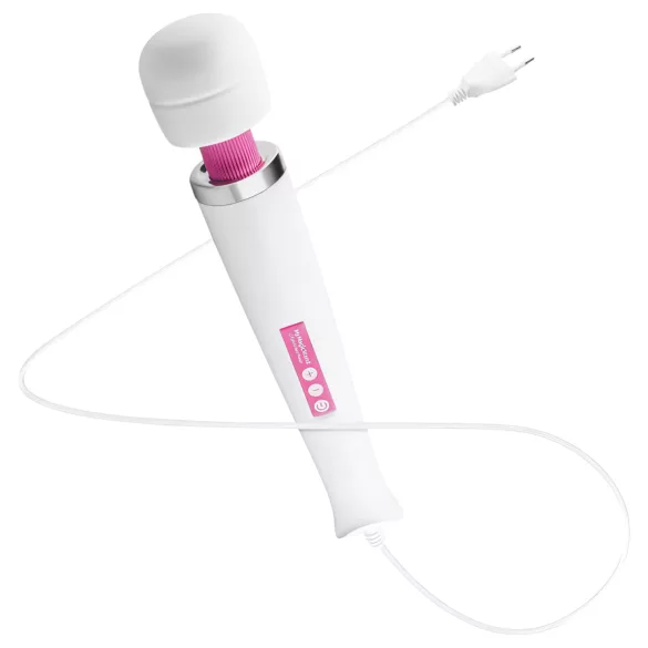 MyMagicWand - võimas massaaživibraator - valge-roosa