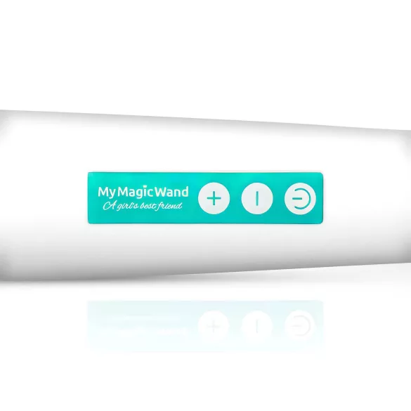 MyMagicWand - võimas massaaživibraator - valge-türkiissinine