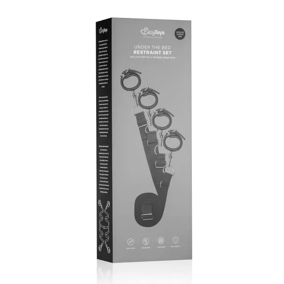 Easytoys - voodisse kinnitamise komplekt - must