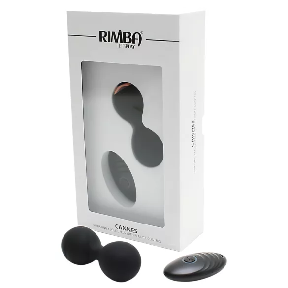 Rimba Cannes - juhtmevaba vibro muna - laetav - must