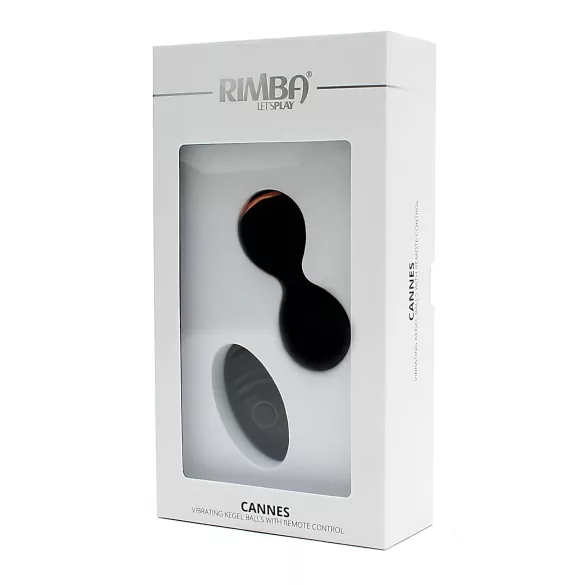 Rimba Cannes - juhtmevaba vibro muna - laetav - must