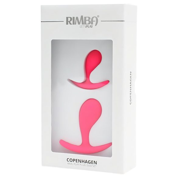Rimba Copenhagen - anaaltappide komplekt - roosa (2 tk)