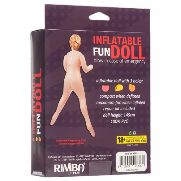 Inflatable Fun - täispuhutav seksinukk - naine - kumm