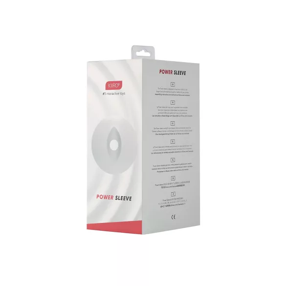 Kiiroo Titan Power - masturbaatori sisetükk - läbipaistev