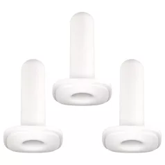   Kiiroo Onyx - masturbaatorimansett - tihe sobivus - 3 tk - valge