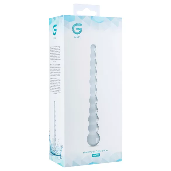 Gildo Glass No. 20 - klaasist dildonuppudega - läbipaistev