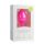 Easytoys Diamond - valge kiviga anaaltapp (keskmine) - roosa