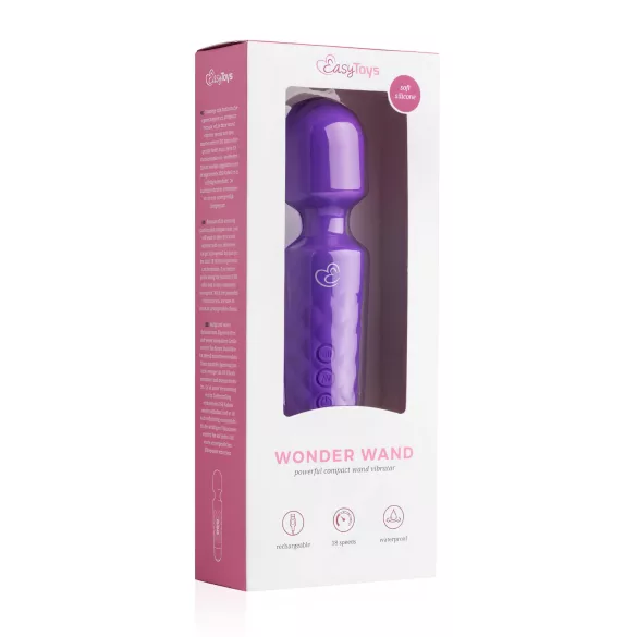 EasyToys - mini wand vibraator - laetav - lilla