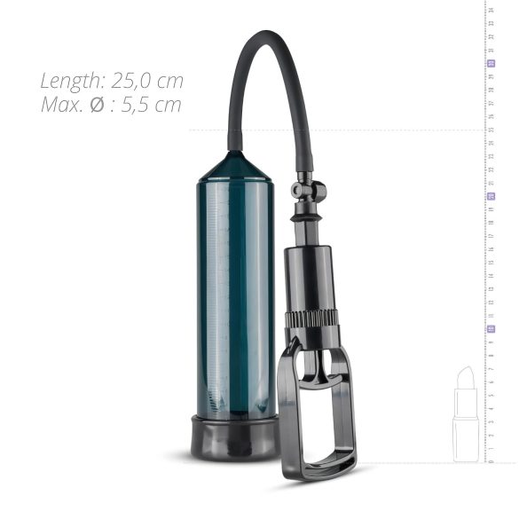 Easytoys - peenisepump sõrmehaardega - must