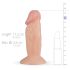 Real Fantasy Archi - realistlik dildo - 11,5 cm - naturaalne