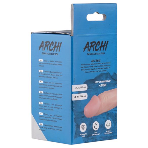 Real Fantasy Archi - realistlik dildo - 11,5 cm - naturaalne