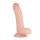 Realistlik munanditega dildo - 22cm (naturaalne)