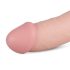 Realistlik munanditega dildo - 22cm (naturaalne)