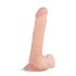 Realistlik Felix munanditega dildo - 22 cm (naturaalne)