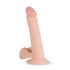 Realistlik Felix munanditega dildo - 22 cm (naturaalne)