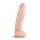 Realistlik Dwane - munanditega dildo - 31cm (naturaalne)