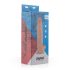 Realistlik Dwane - munanditega dildo - 31cm (naturaalne)