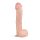 Realistlik munanditega dildo - 33cm (naturaalne)