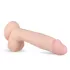Real Fantasy Glynn - laaditav realistlik vibraator - 25 cm naturaalne