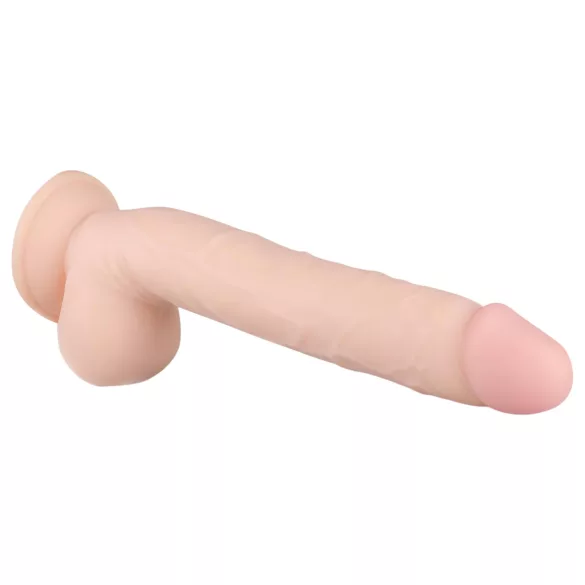 Real Fantasy Elvin - akuga realistlik vibraator - 28cm naturaalne