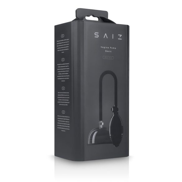 Saiz Basic - intiimpump (läbipaistev-must)