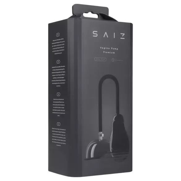 Saiz Premium - automaatne tupepump - läbipaistev/must